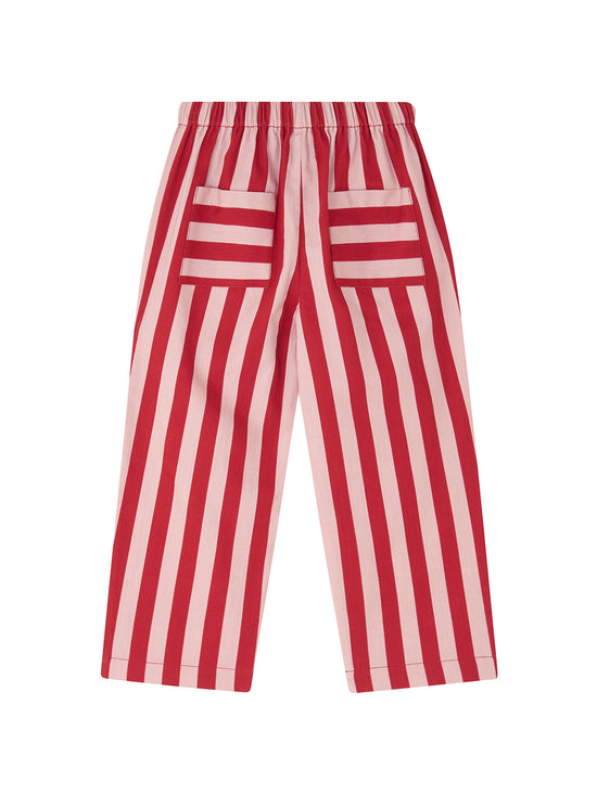 Pink & Red Stripe Arnie Trousers