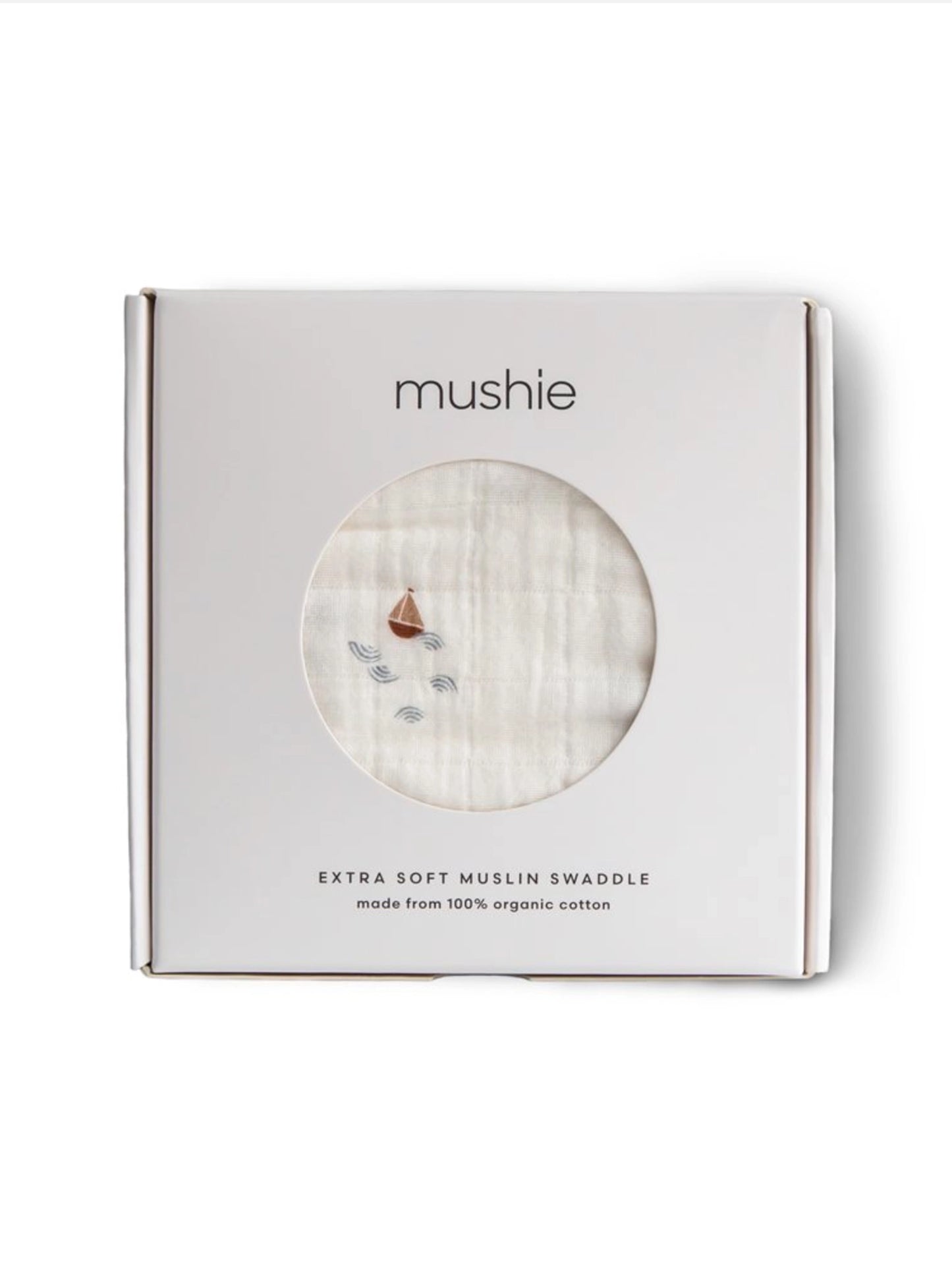 Boats Muslin Swaddle