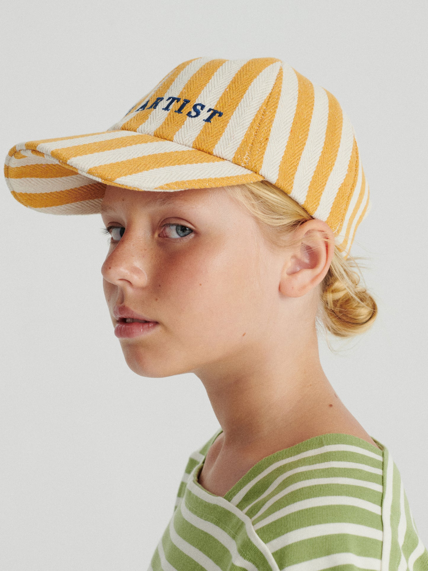 Cap nº01 Naples Yellow Stripes