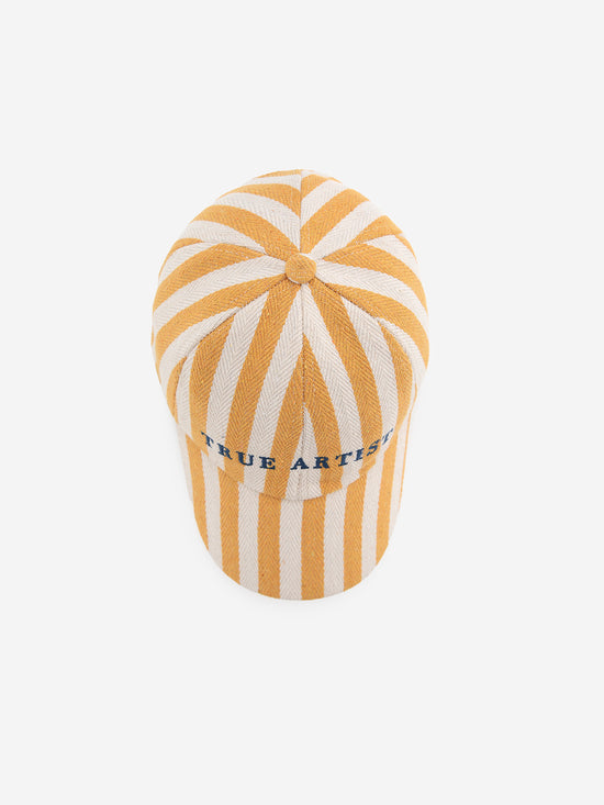 Cap nº01 Naples Yellow Stripes