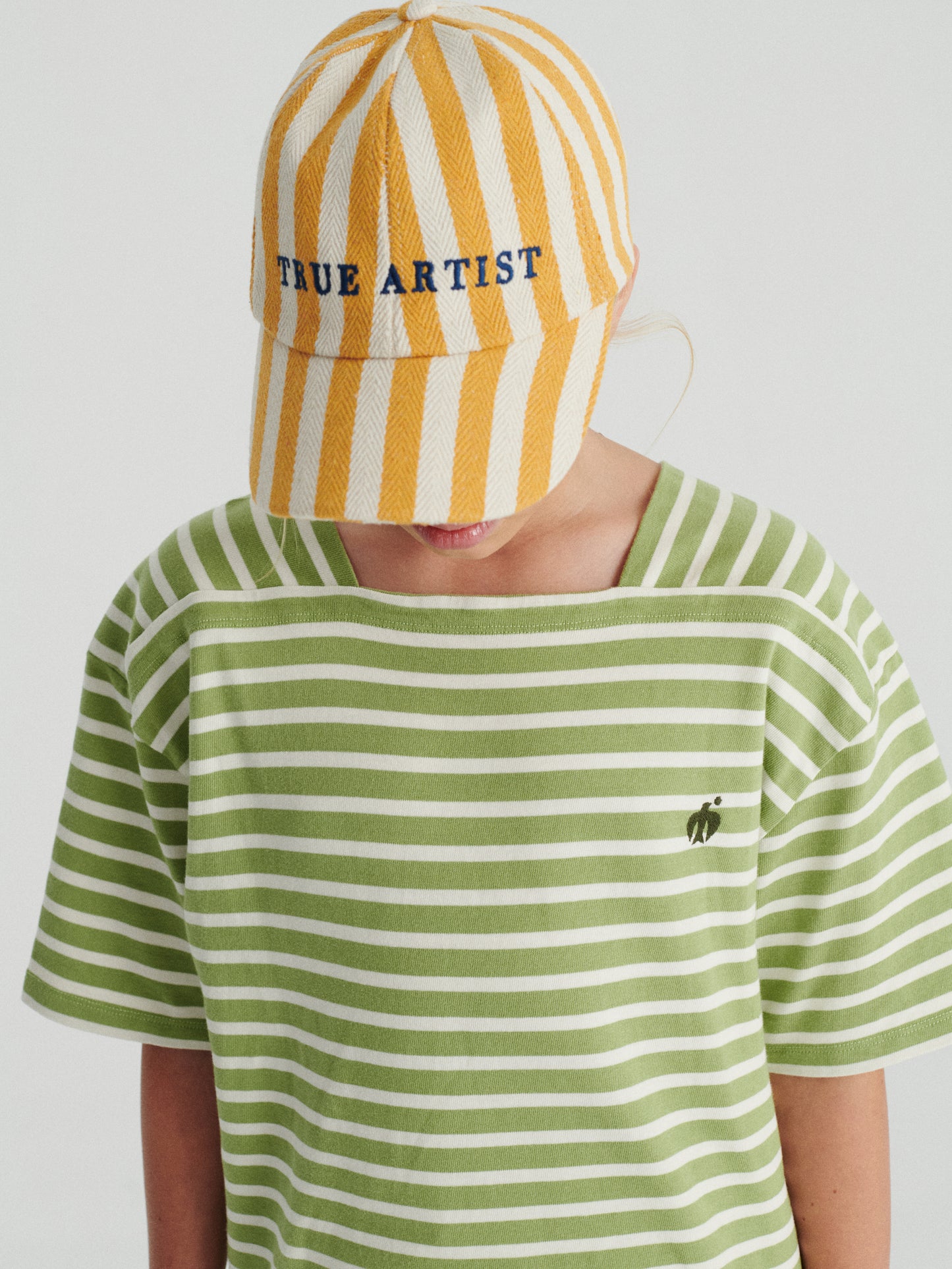 Cap nº01 Naples Yellow Stripes