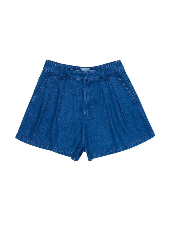 Blue Woodland Denim Shorts