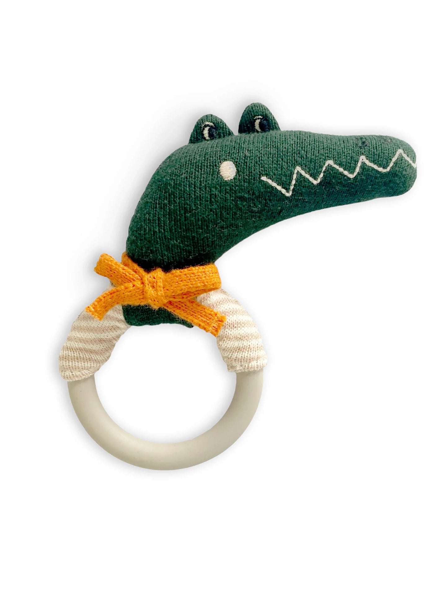 Crocodile Teething Rattle