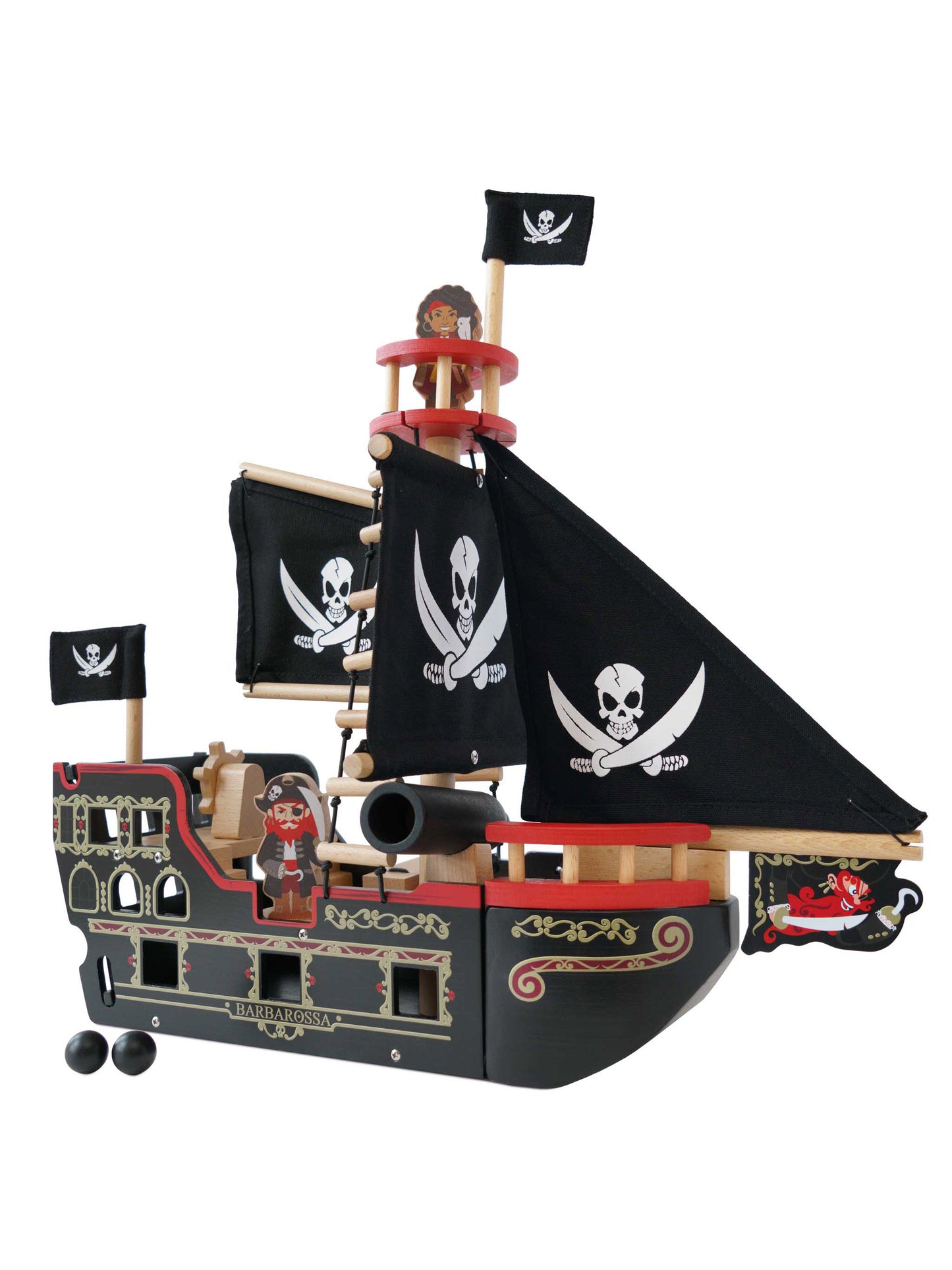 Barbarossa Pirate Ship & Characters