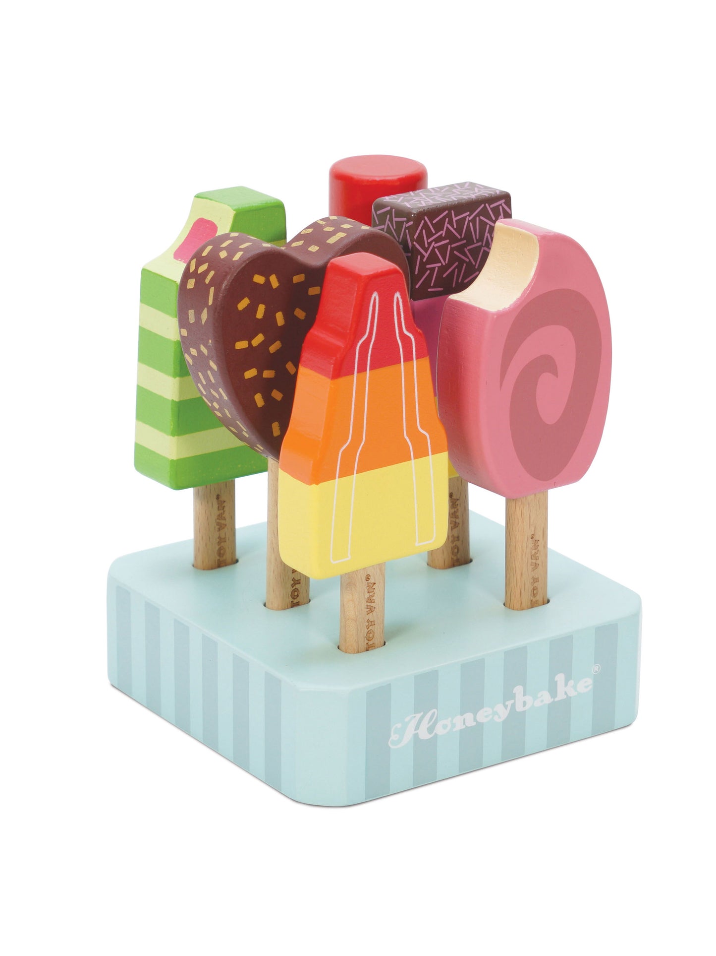 Wooden Ice Lollies Popsicles