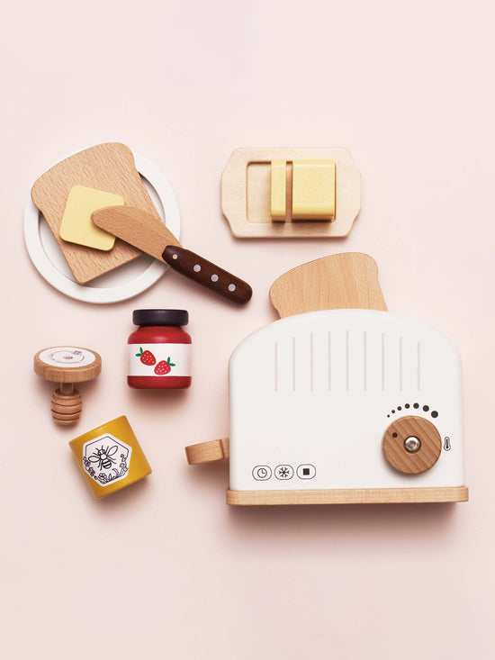 Pop-up Toaster and Breakfast Set