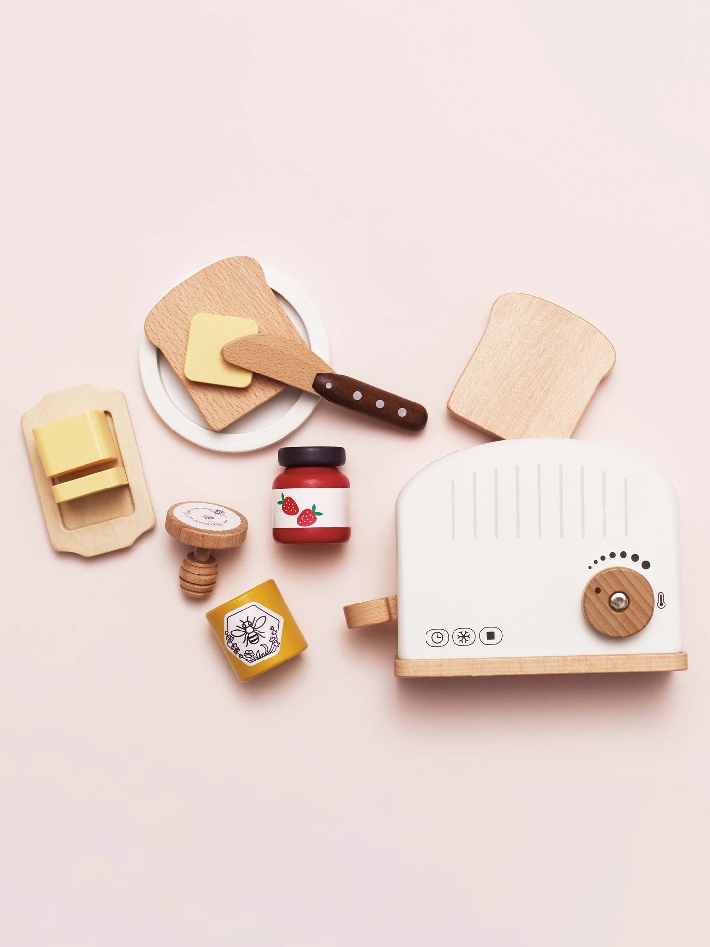 Pop-up Toaster and Breakfast Set