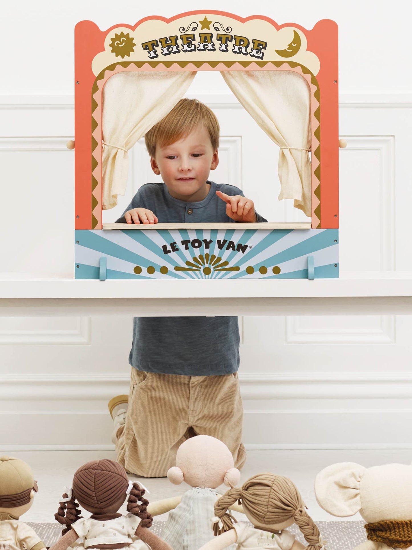 Tabletop Puppet Wooden Theatre