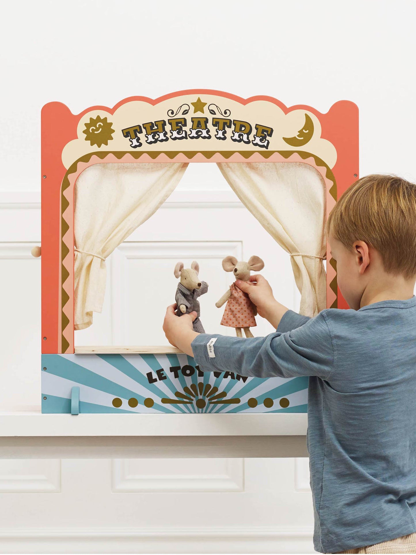 Tabletop Puppet Wooden Theatre