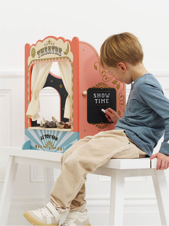 Tabletop Puppet Wooden Theatre