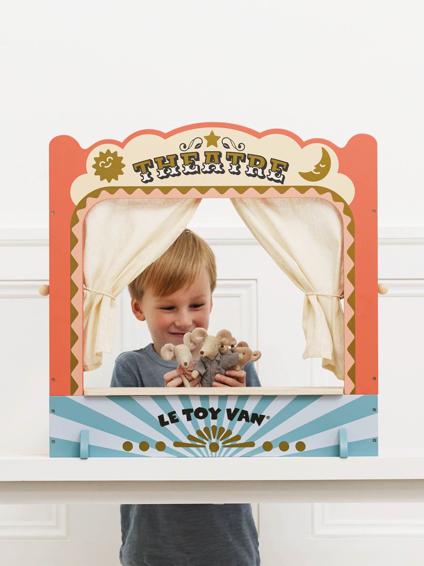 Tabletop Puppet Wooden Theatre