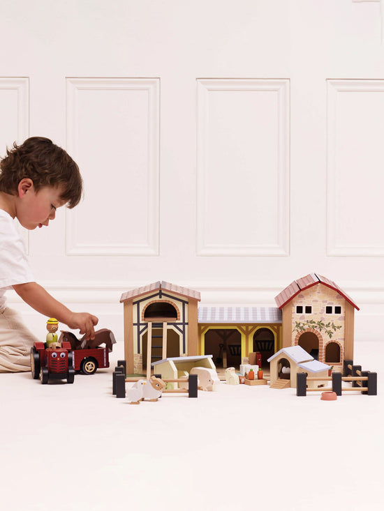 Wooden Farmyard Stables