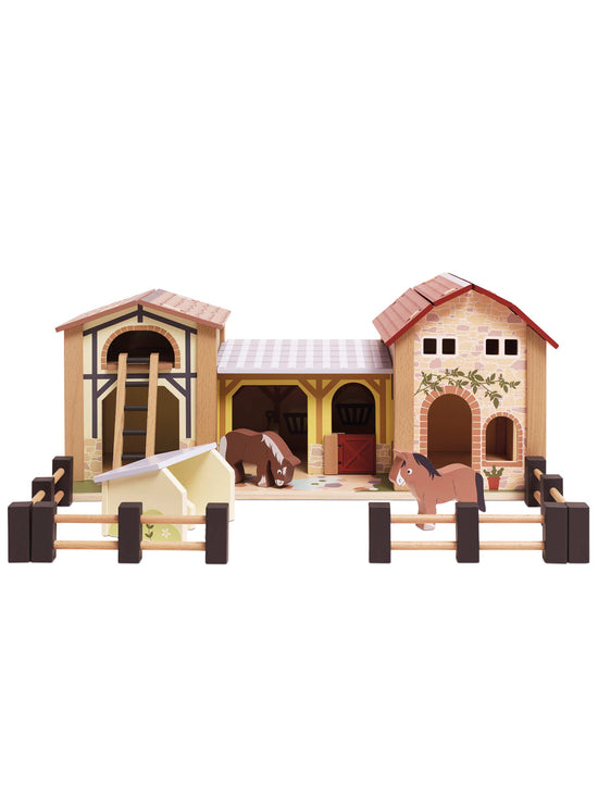 Wooden Farmyard Stables