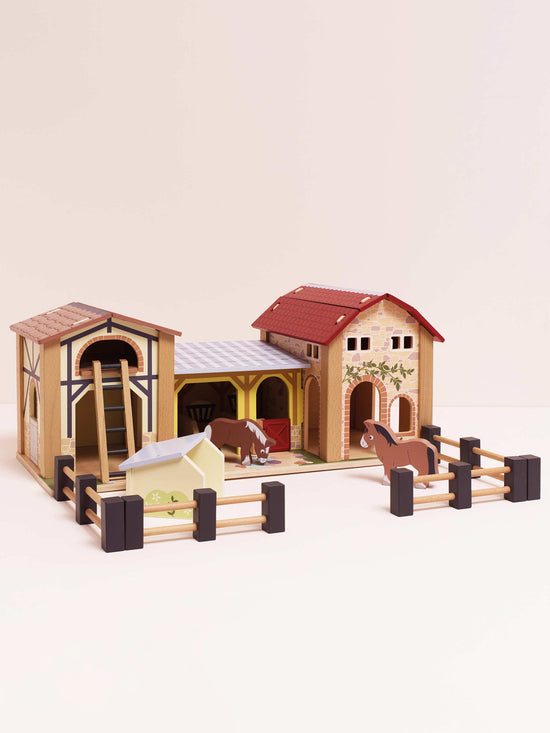 Wooden Farmyard Stables