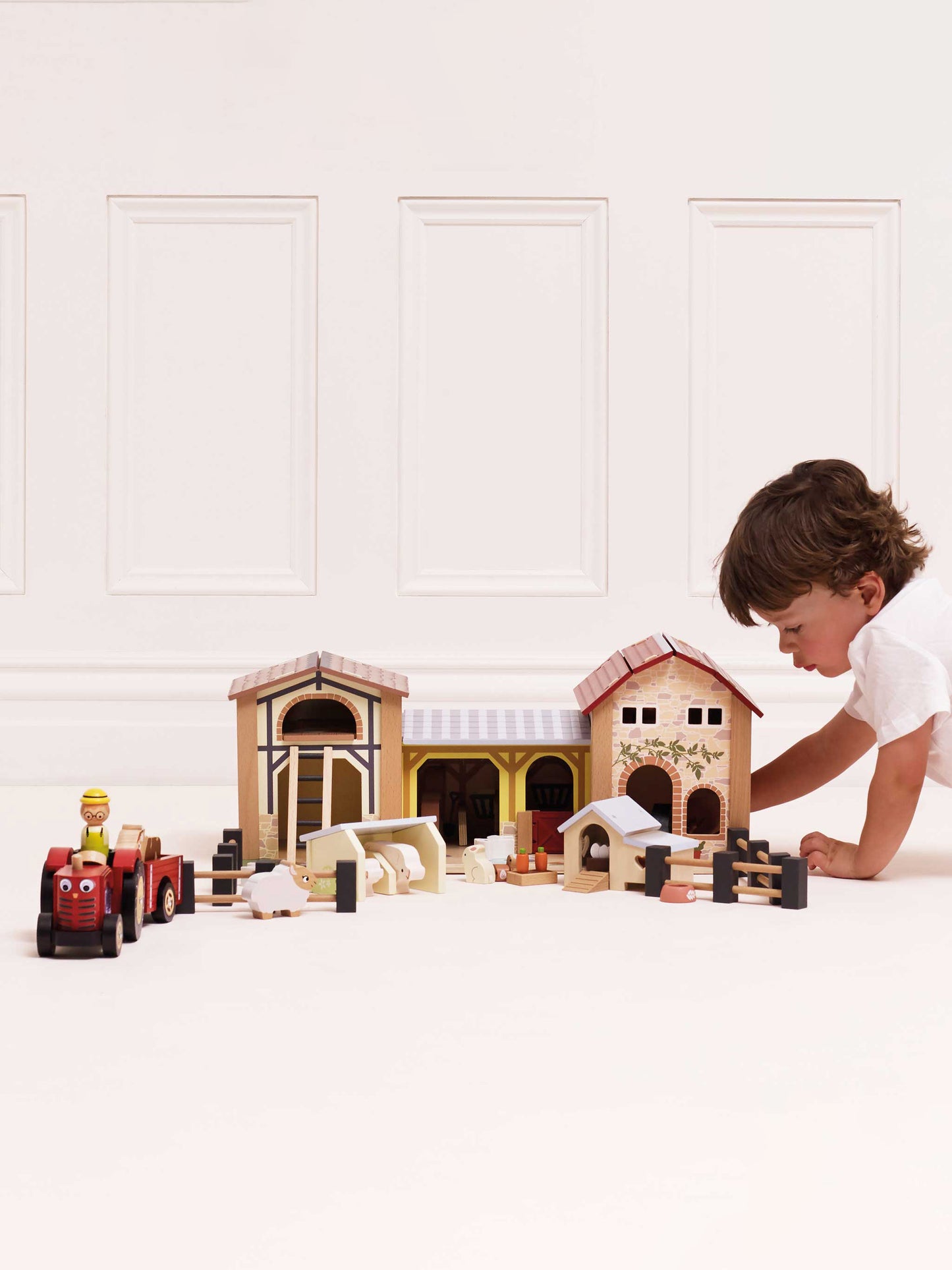 Wooden Farmyard Stables