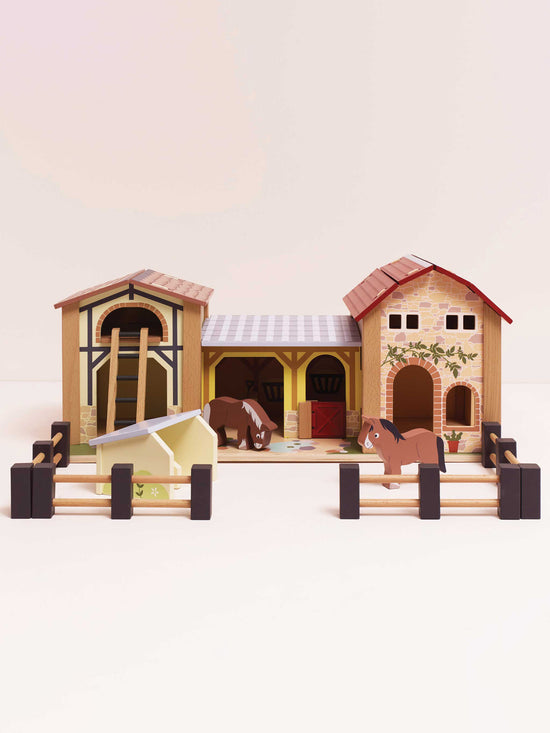 Wooden Farmyard Stables