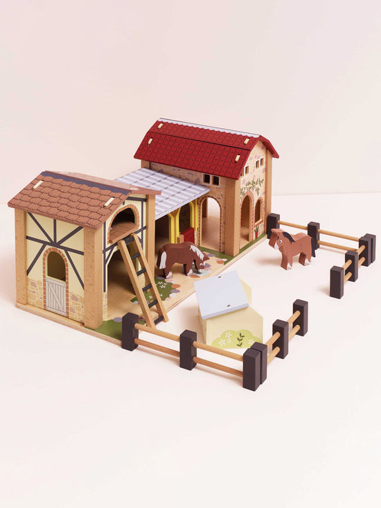 Wooden Farmyard Stables