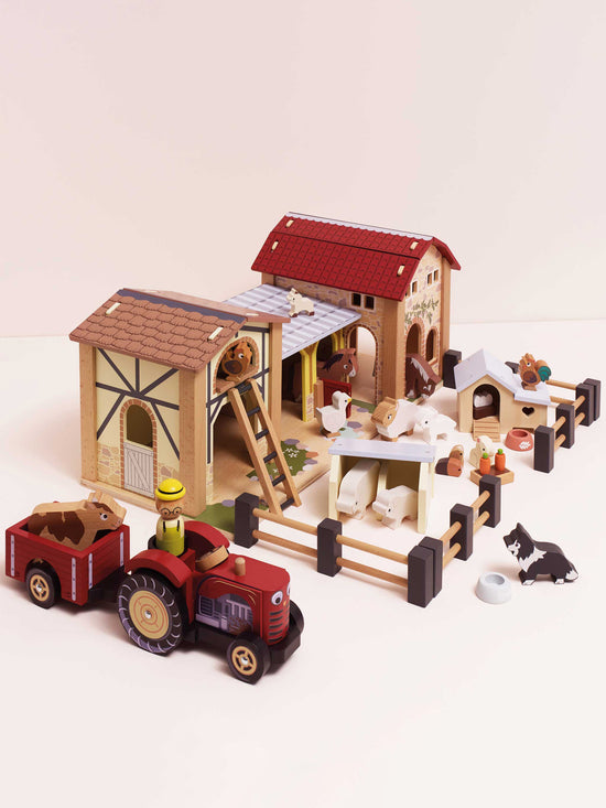 Wooden Farmyard Stables