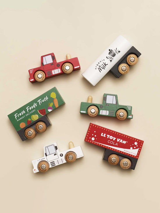 Wooden Trailer Truck Set