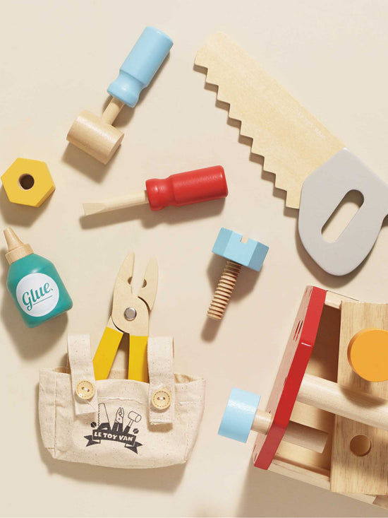 Tool Box & Wooden Tools