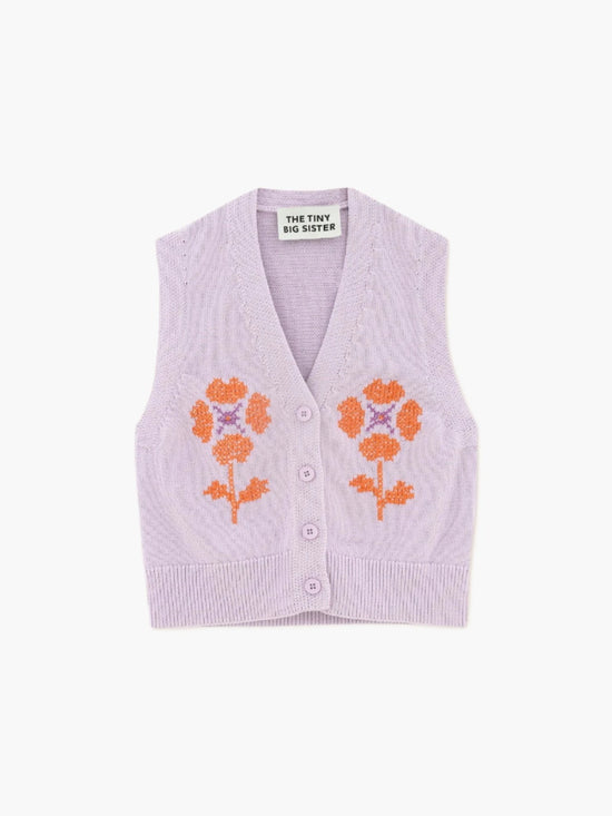 Orchid Patric Embroidered Vest