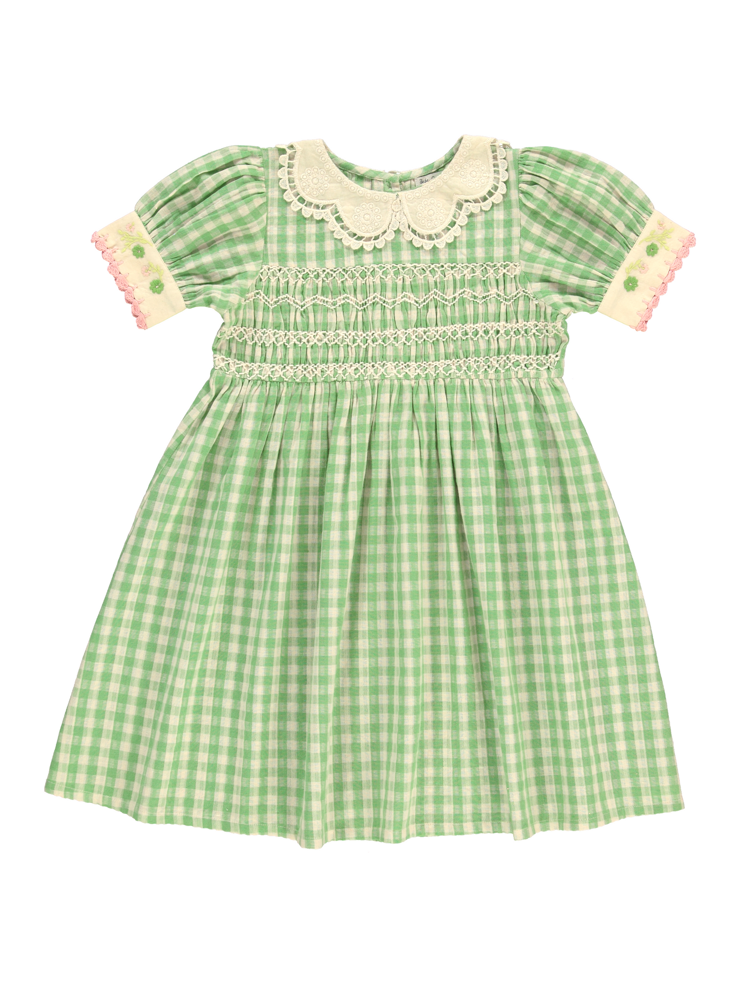 Green Gingham Tilia Dress