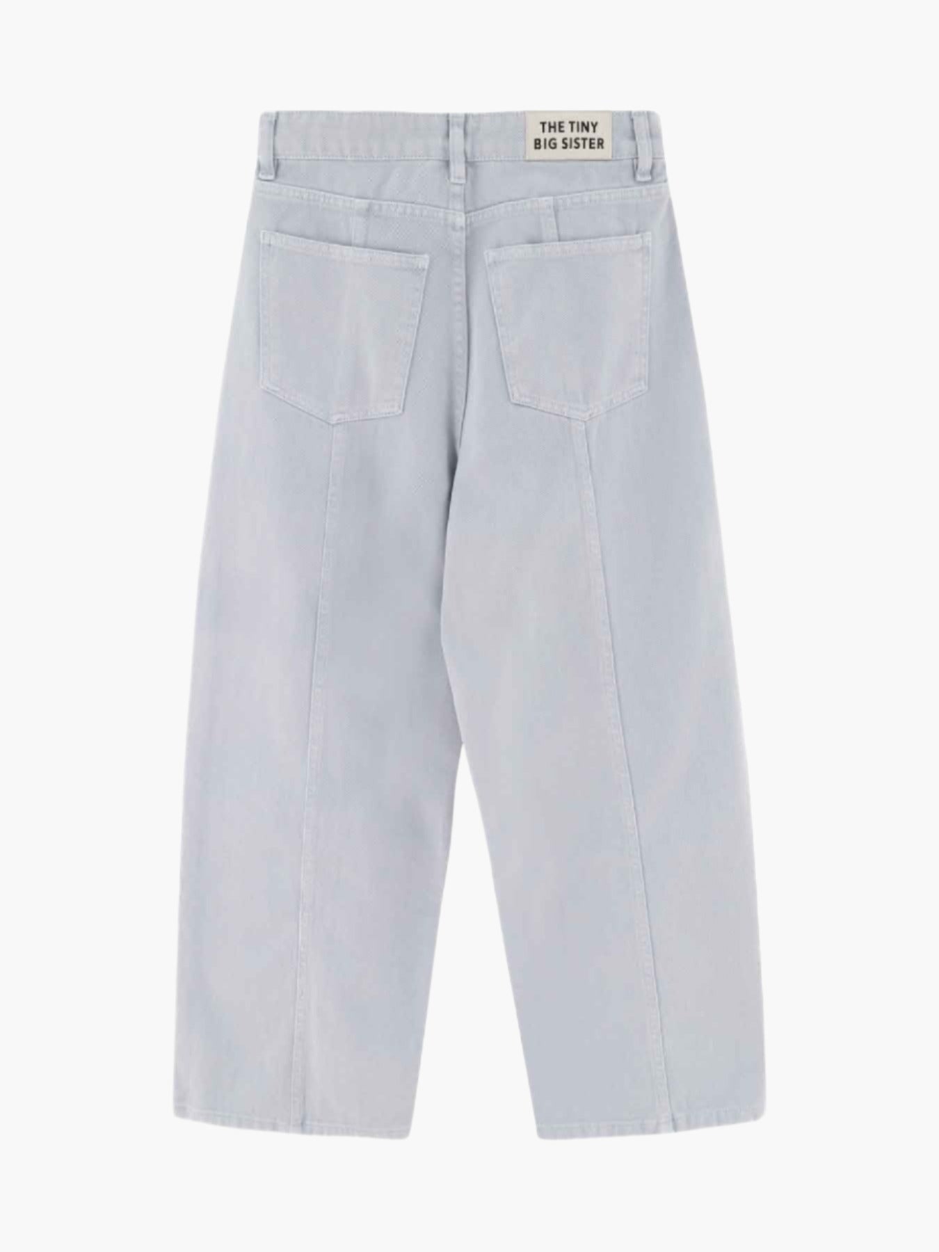 Sky Grey Berta Cutlines Trousers