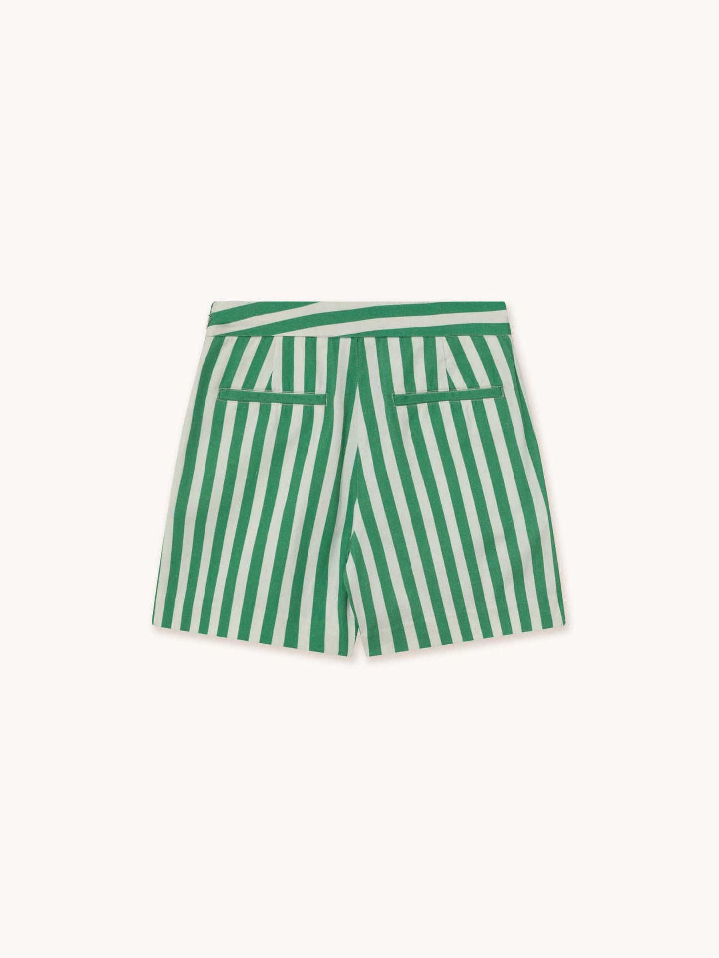 Emerald Striped Shorts