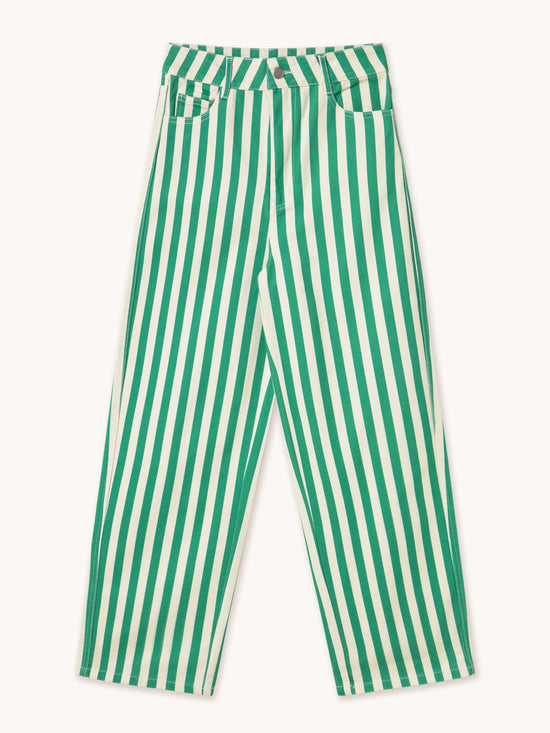 Emerald Striped Berta Jeans