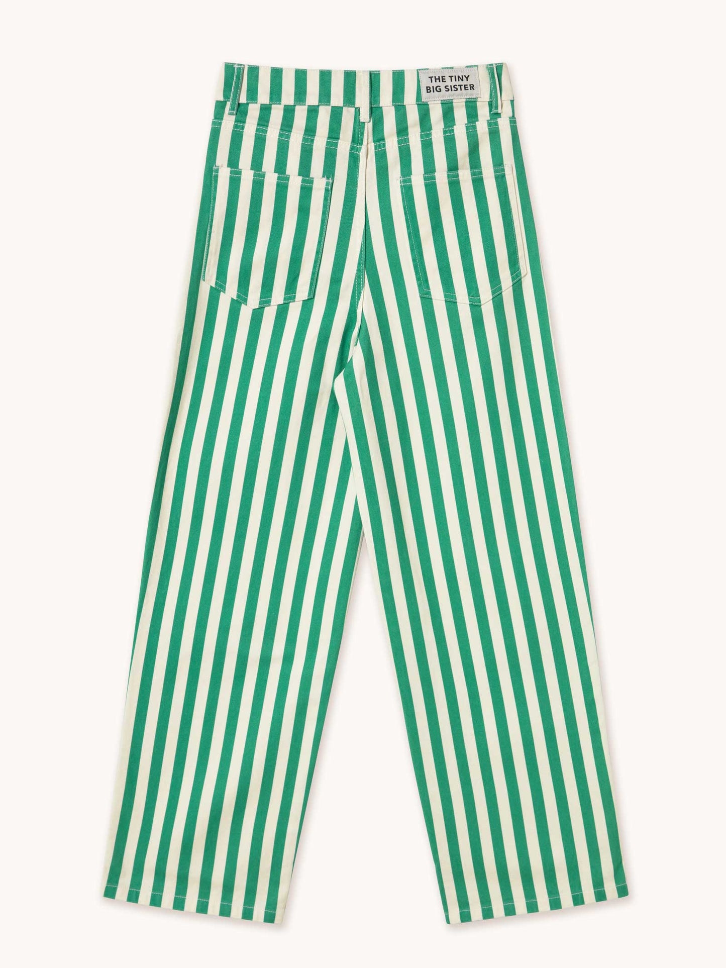 Emerald Striped Berta Jeans