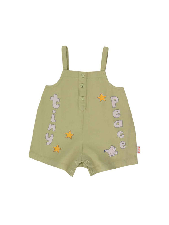 Tiny Peace Baby Dungarees