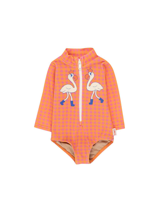 Flamingos Baby Swimsuit