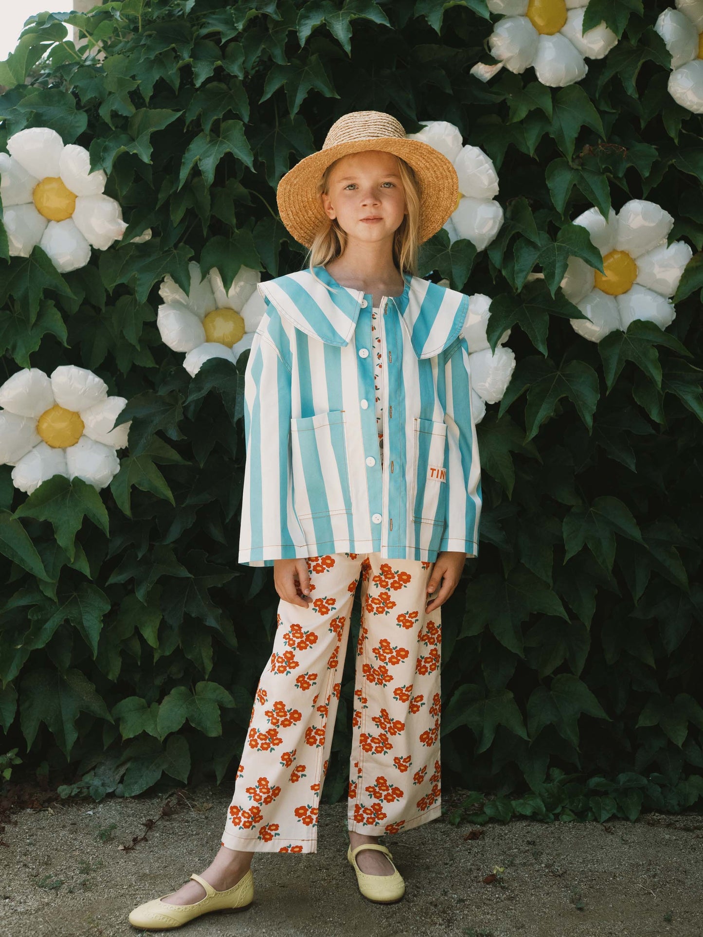 Blossoms Twill Jeans