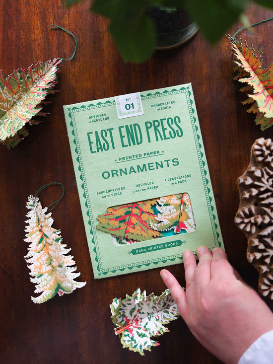 Forest Paper Ornaments