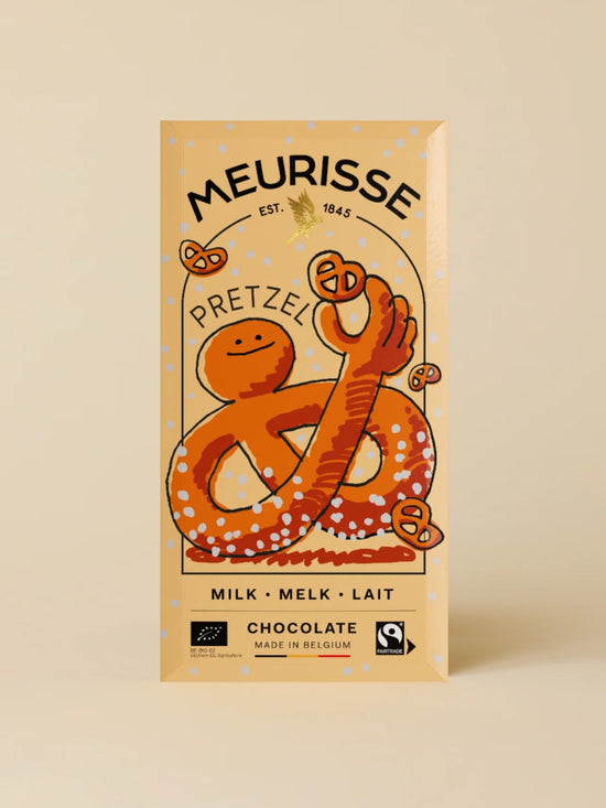 Milk Chocolate with Pretzels