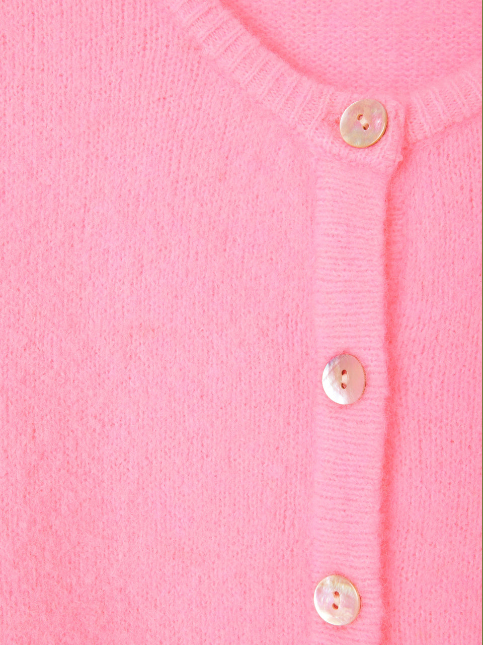 China Rose Soft Vitow Cardigan
