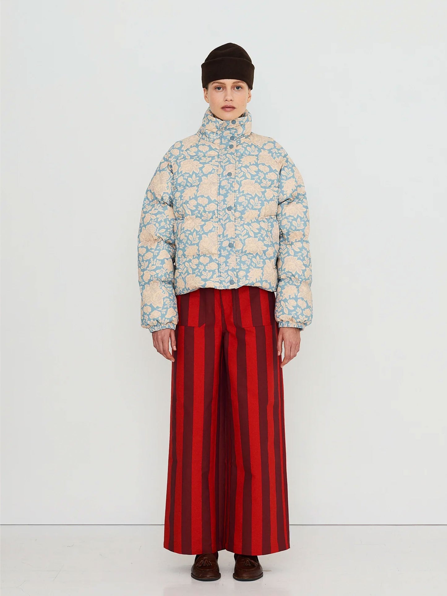 Winter Roses Short Jacket