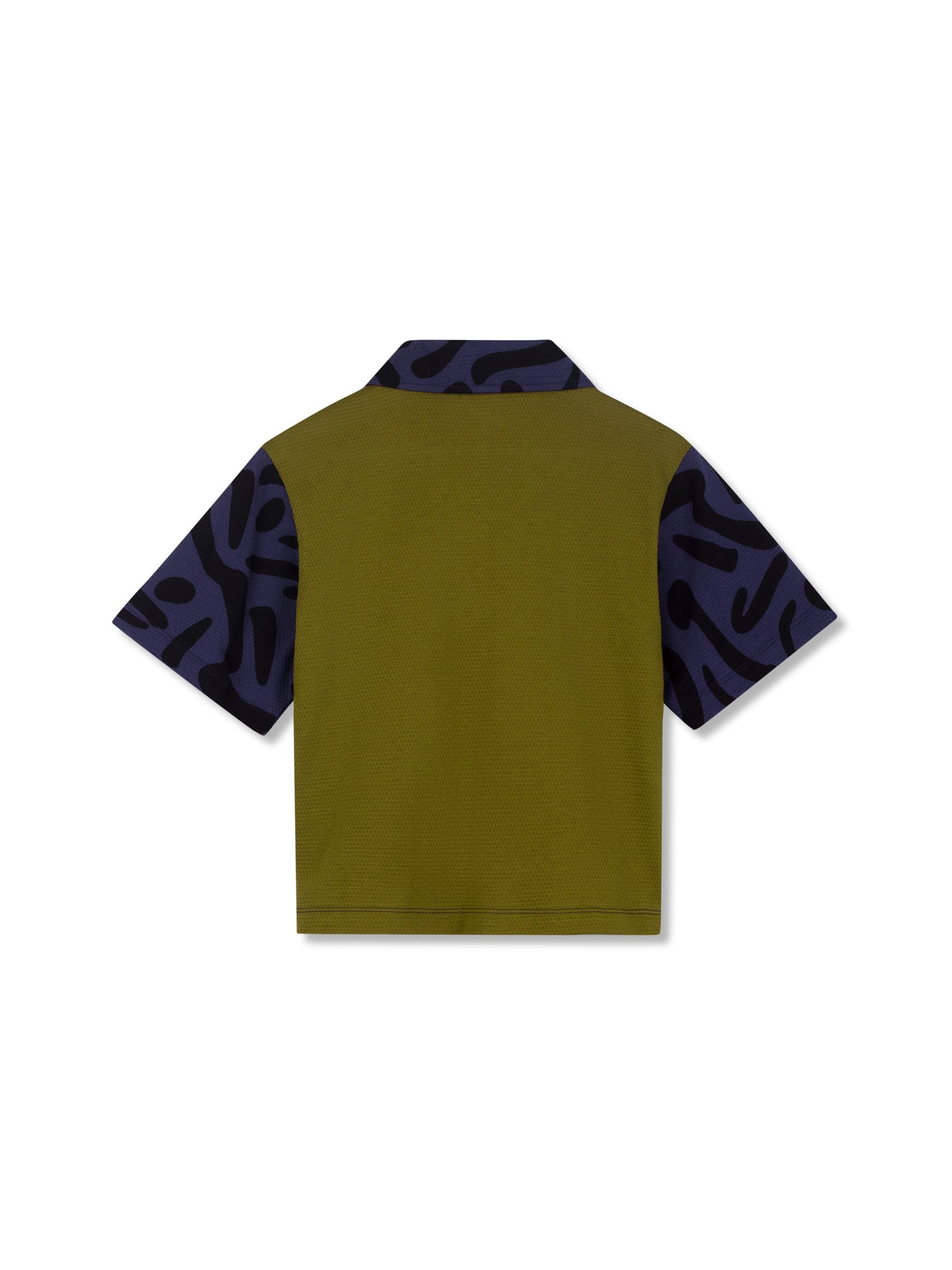 Navy Dashes Airy Shirt