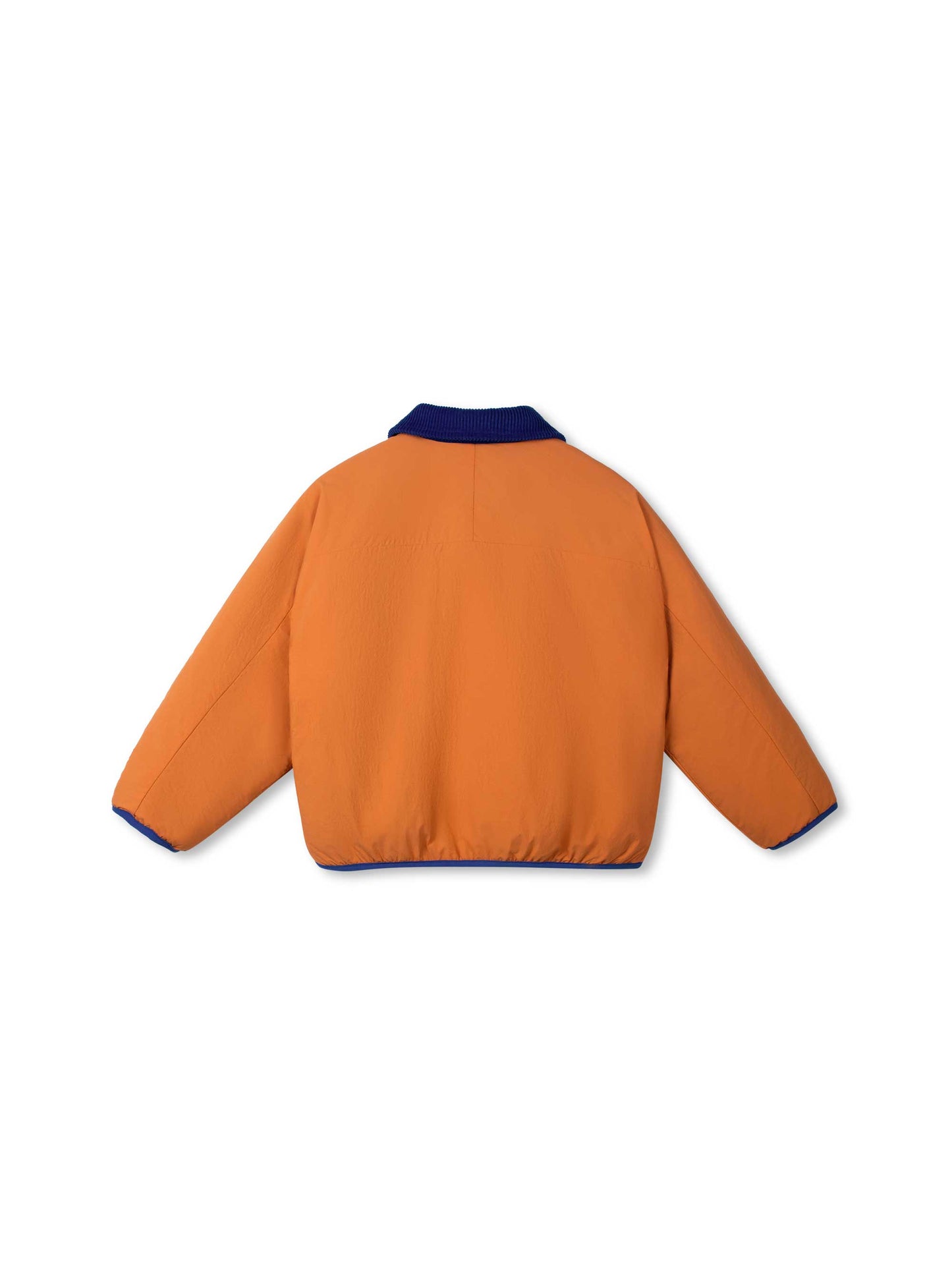 Blue Faux Fur Reversible Jacket