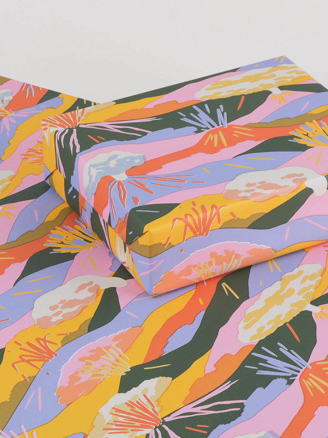 Volcanos Wrapping Paper
