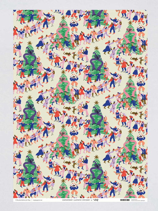 Christmas Festival Wrapping Paper
