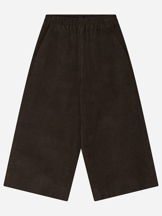 Chestnut Cord Wide Leg Trouser