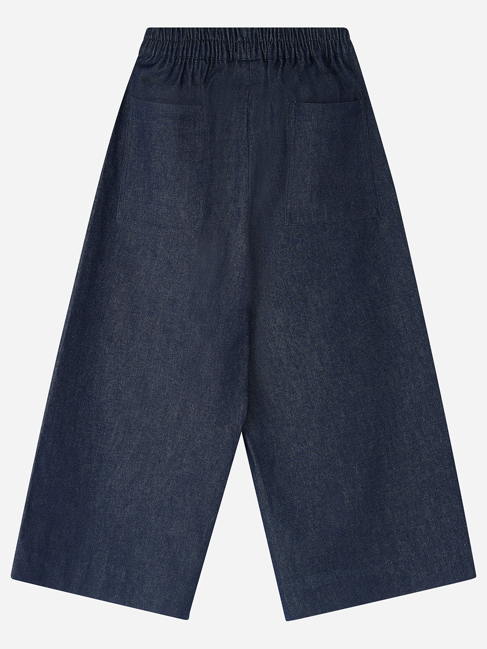 Denim Wide Leg Trousers