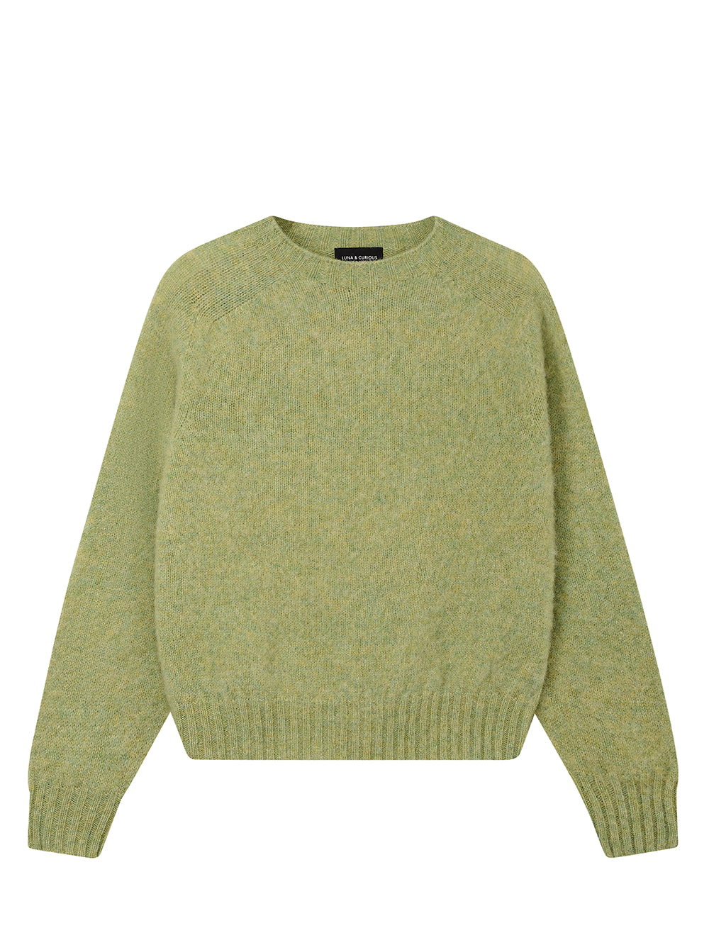 Pastel Green Brushed Jumper