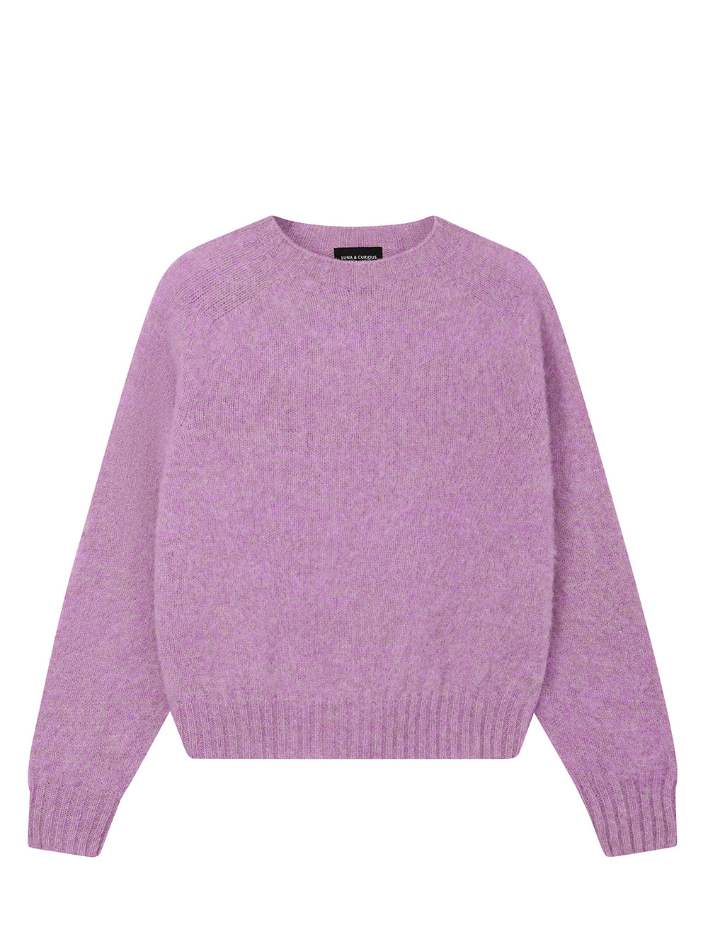 Pastel Lilac Brushed Jumper
