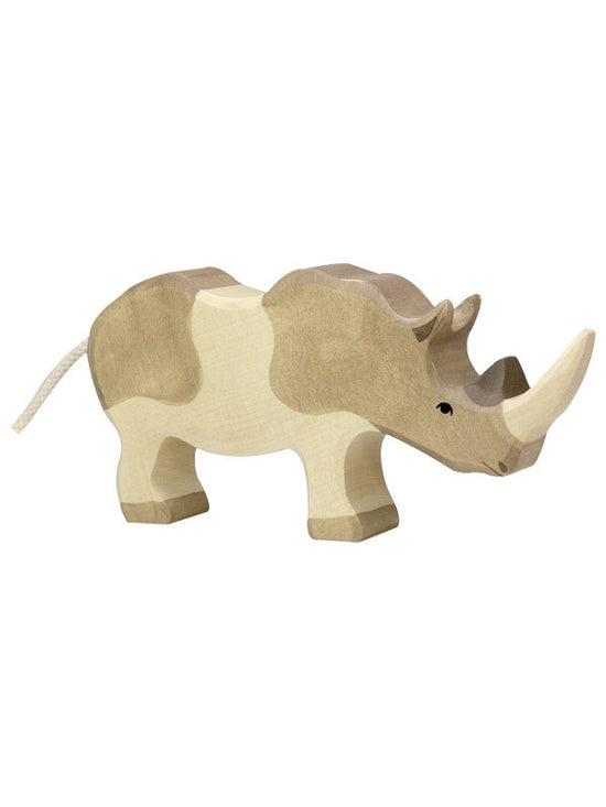 Load image into Gallery viewer, Wooden Rhinoceros
