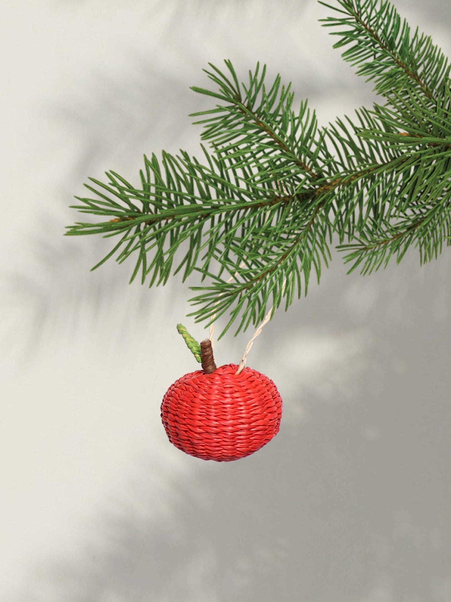 Woven Apple Tree Decoration