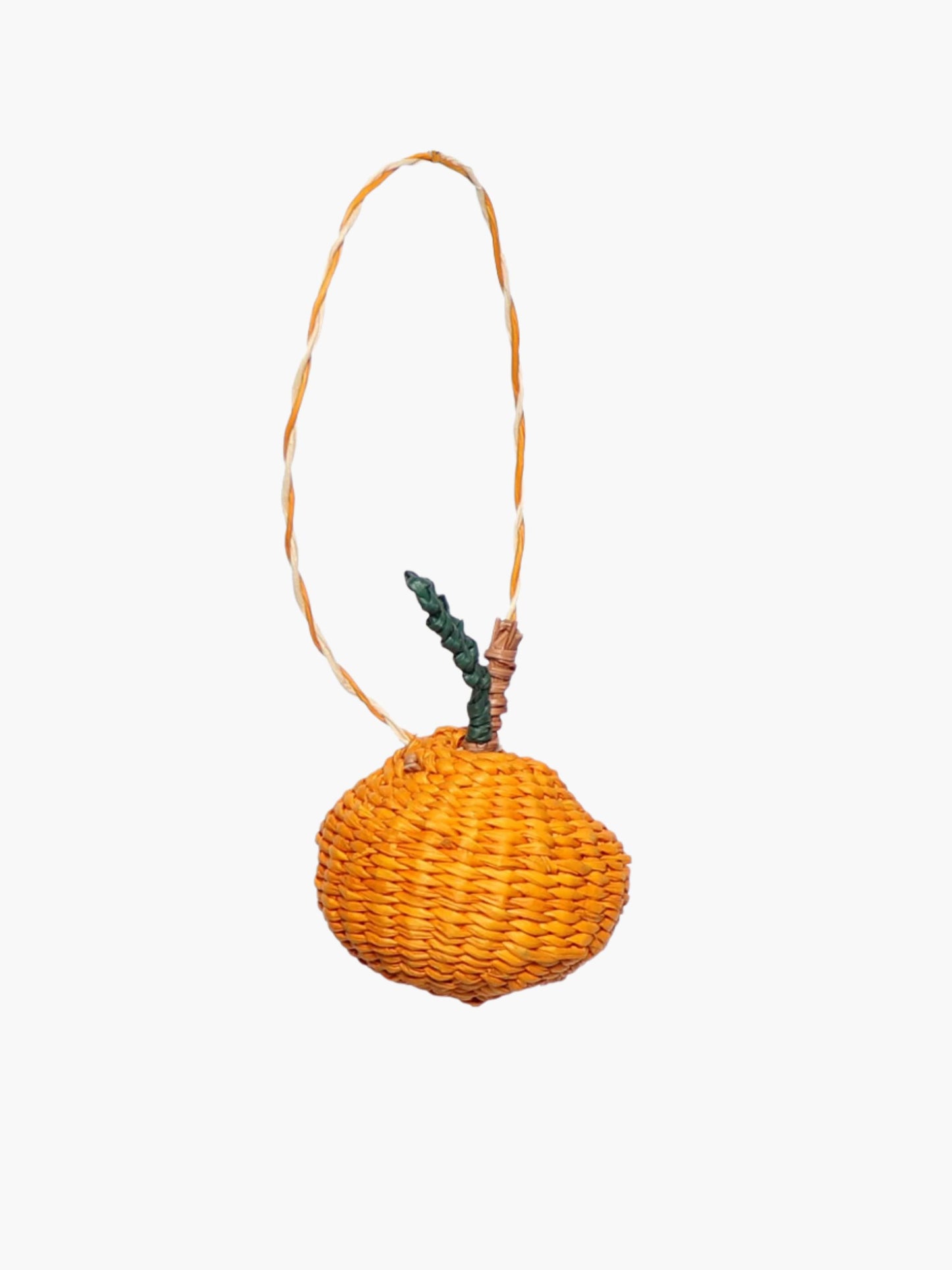 Woven Orange Tree Decoration