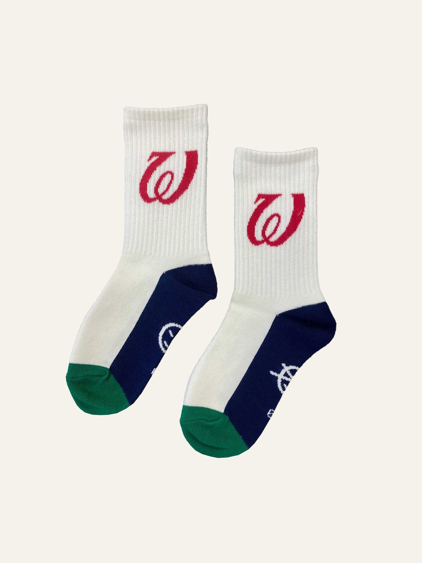 Ecru Scale Socks