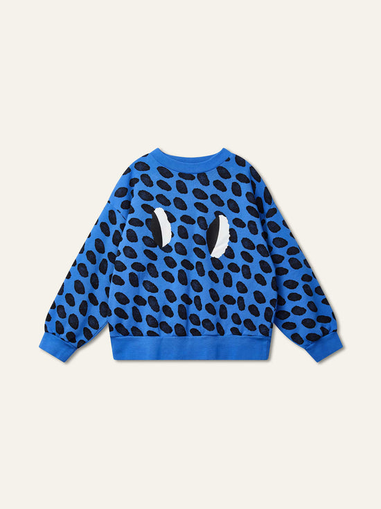 True Blue Dash Sweatshirt